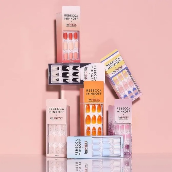 Rebecca Minkoff x imPRESS Press-On Manicure Fake Nails in Le French Pop - Picture 16 of 16